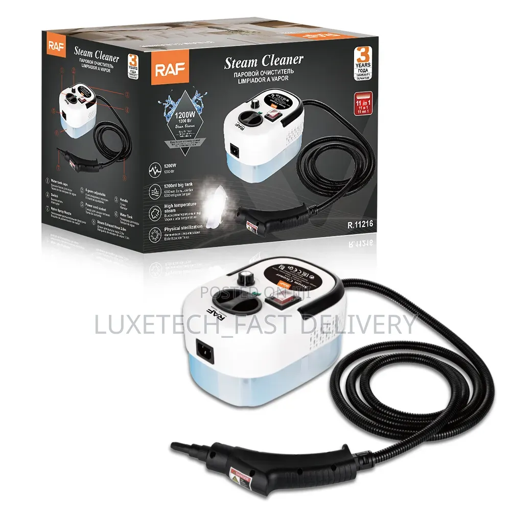 RAF 11-in-1 Multi-Surface Steam Cleaner 1200W
