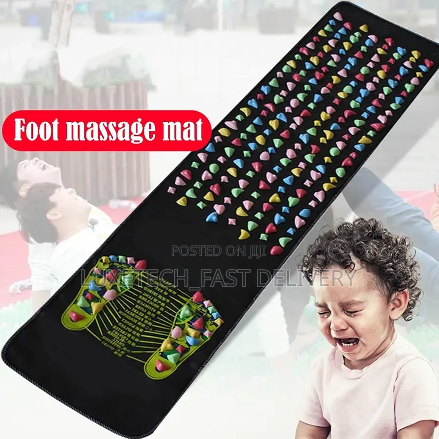 Acupressure Foot Massage Mat – Reflexology Walking Stone Mat