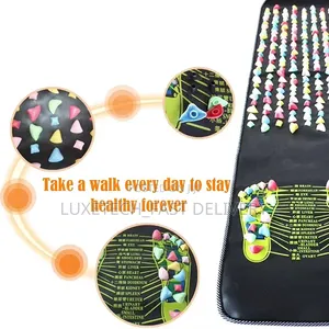 Acupressure Foot Massage Mat – Reflexology Walking Stone Mat