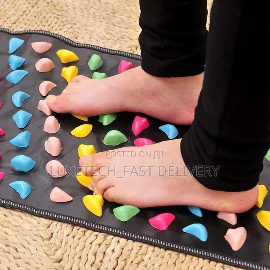 Acupressure Foot Massage Mat – Reflexology Walking Stone Mat