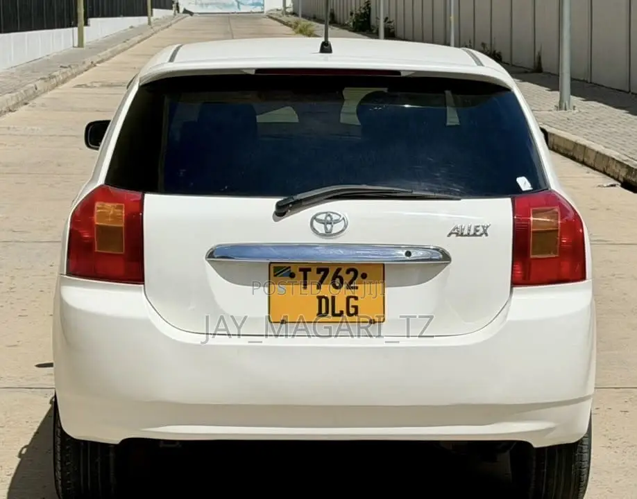 Toyota Allex 2005 White