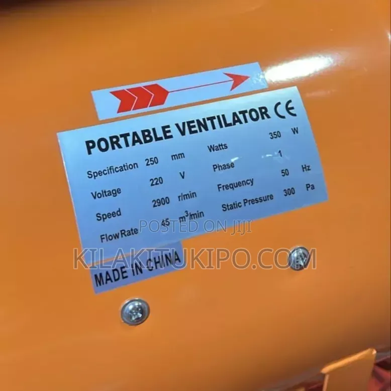 Portable Ventilator 250mm,350w