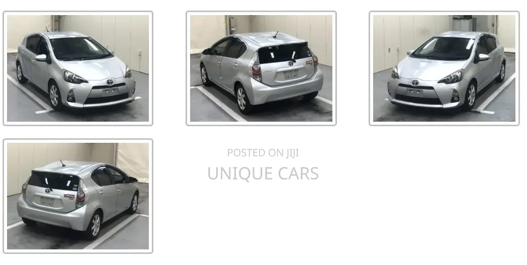 Toyota Aqua 2013 Silver