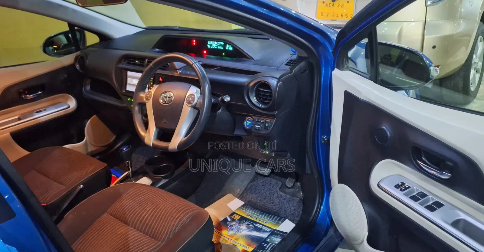 Toyota Aqua 2012 Blue