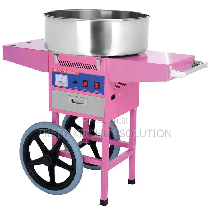 HEC-03C – 73cm Candy Floss Machine With Cart – Commercial