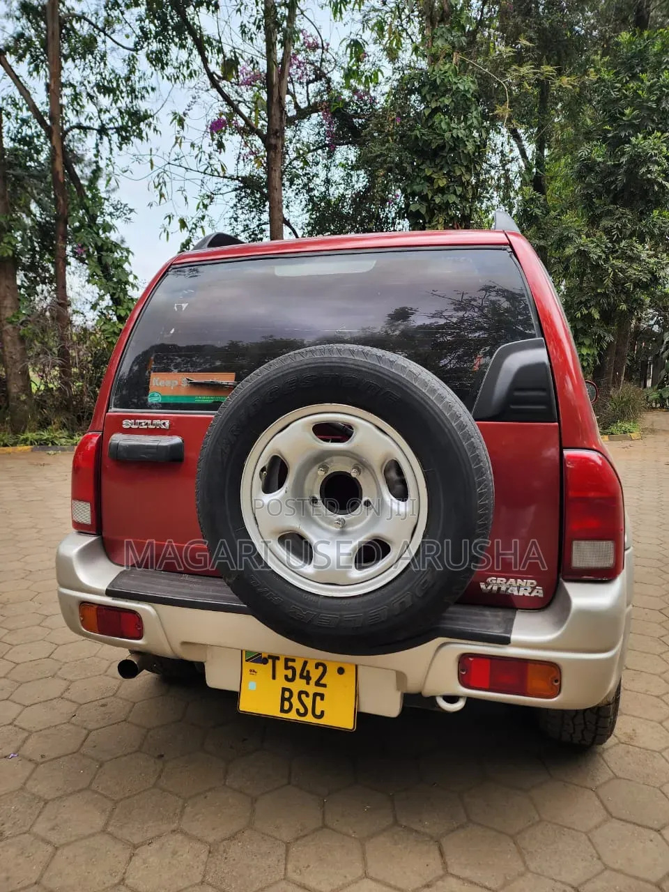 Suzuki Grand Vitara 2003 Red