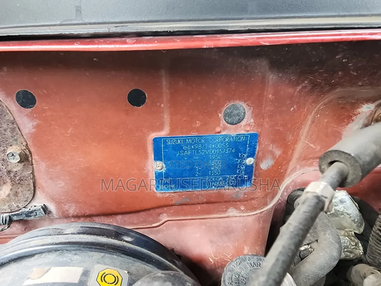Suzuki Grand Vitara 2003 Red