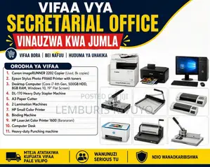 Vifaa Vya Ofisi/Secretarial Services Arusha