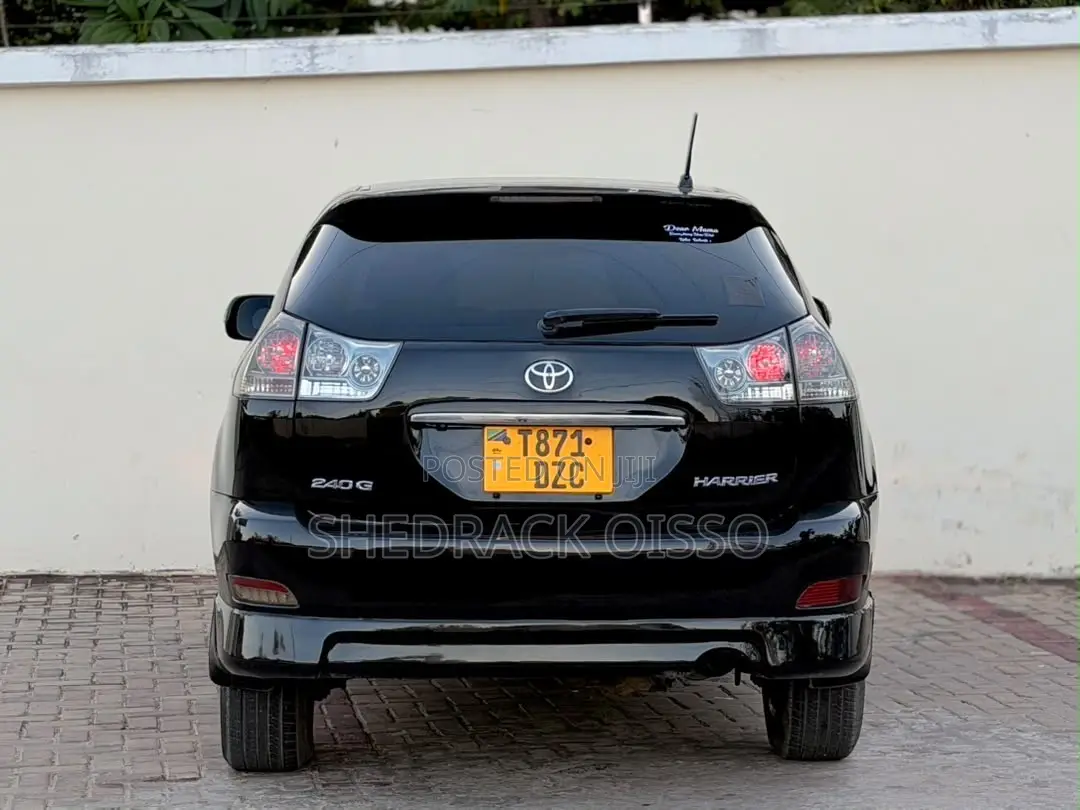 Toyota Harrier 2007 Black