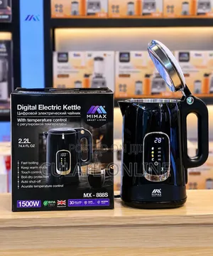 2.2ltrs Mimax Digital Temperature Control Kettle