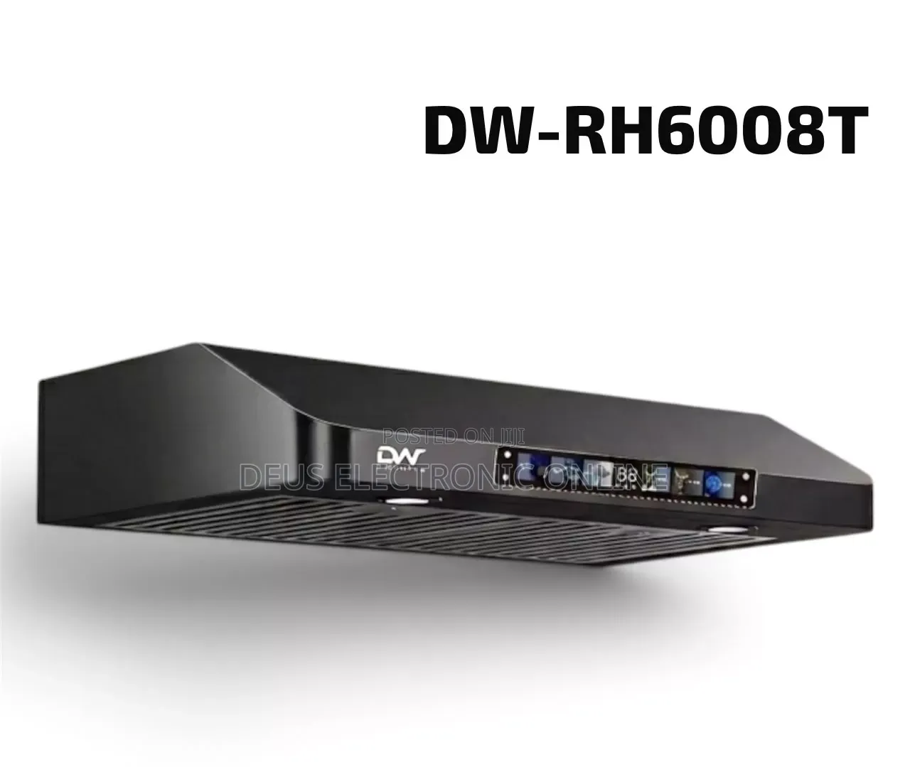 DIGIWAVE RANGEHOOD COOKER 60Cm Double Motor Touch Control Voice