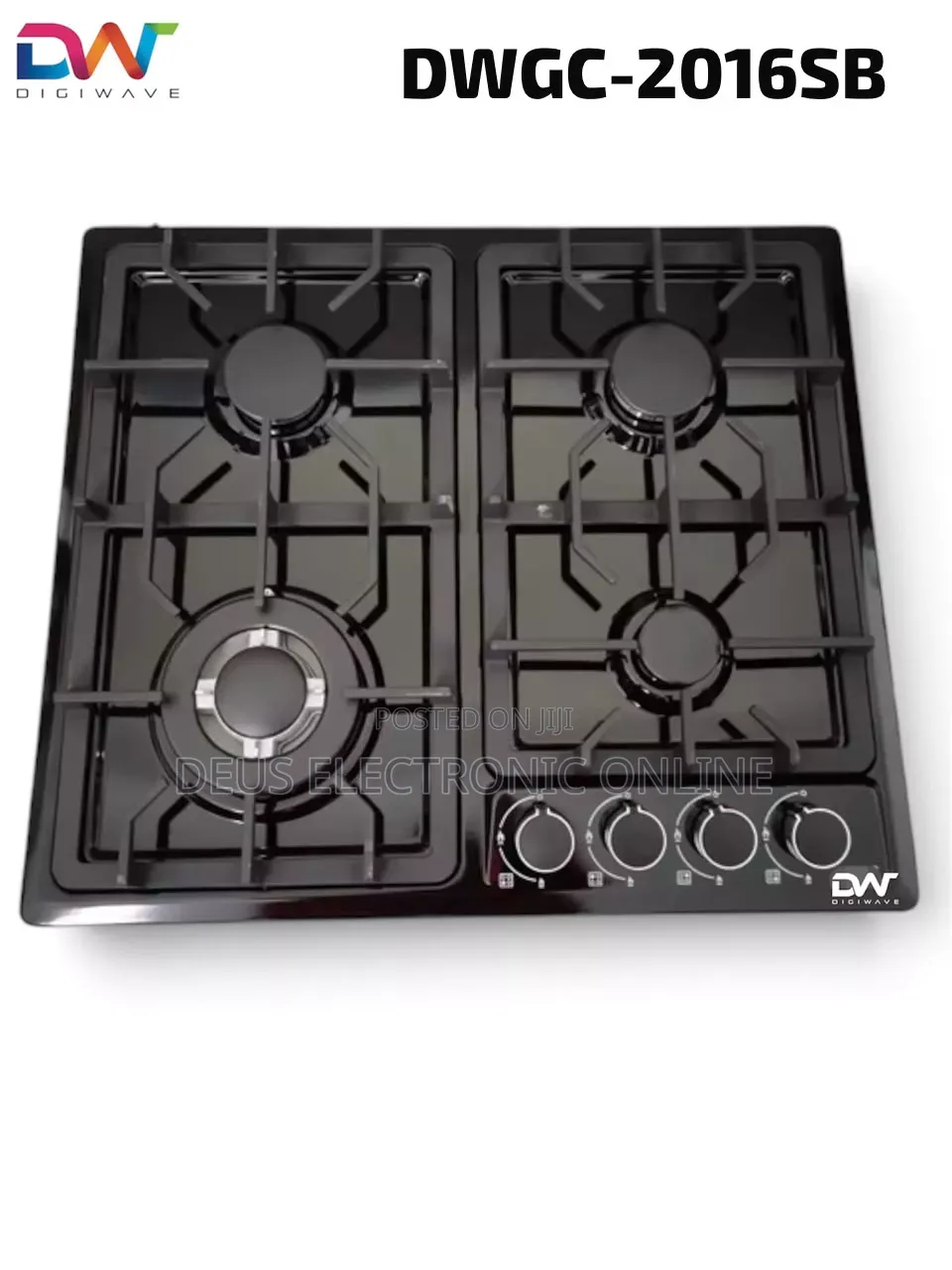 *DIGIWAVE EMANEL BLACK STEEL BODY Built in 4Gas Burner at 235,000*