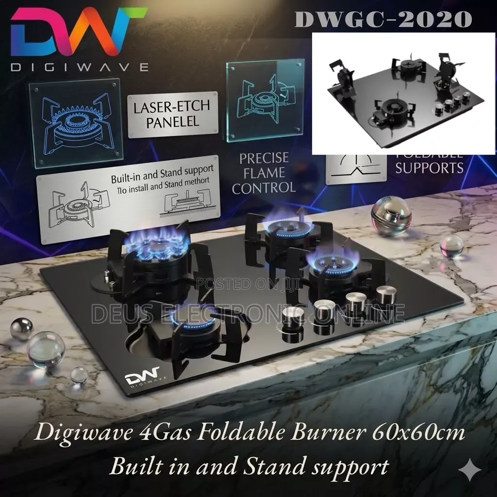 *DIGIWAVE 4gas Foldable Burner at 290,000*