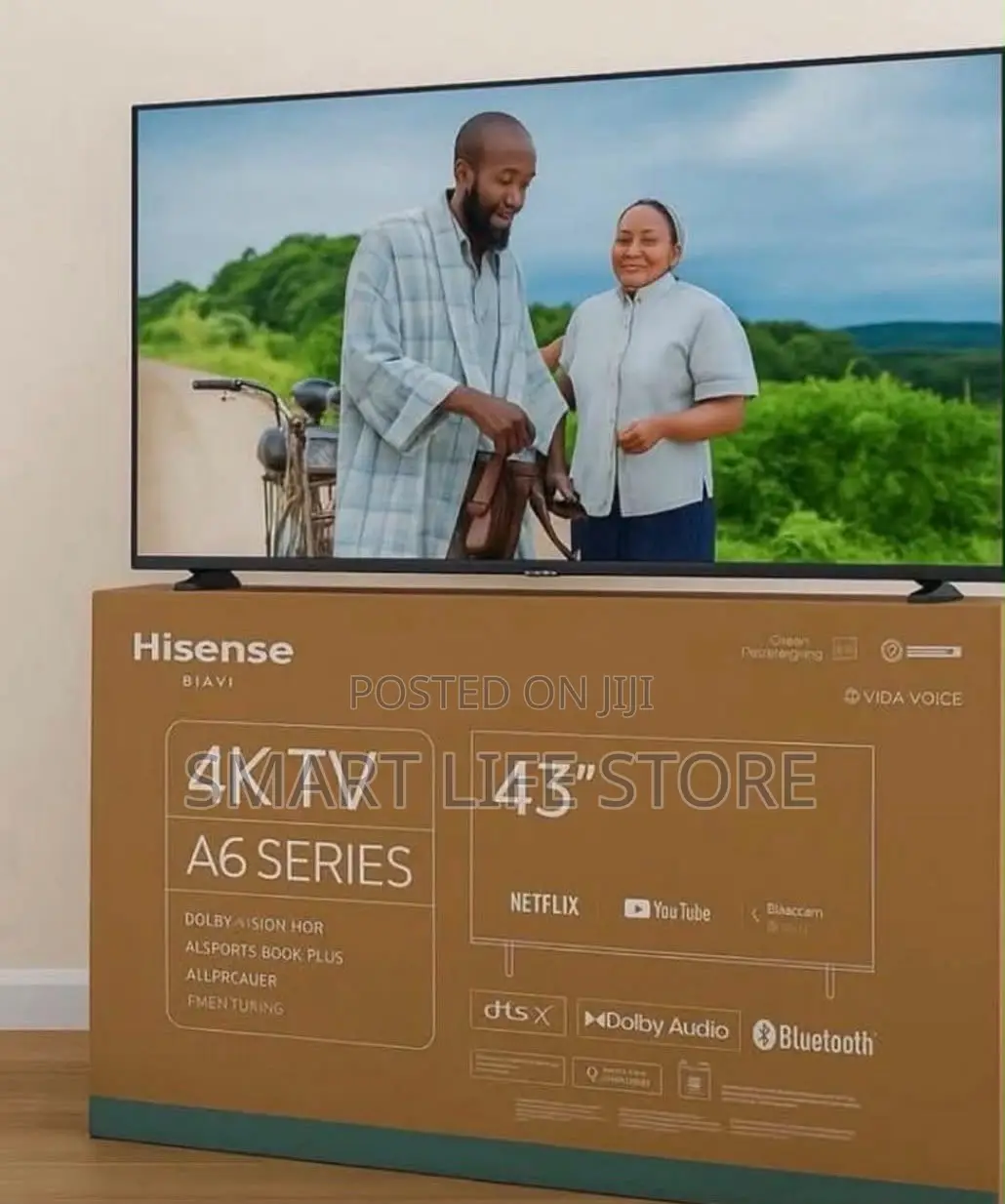 Hisense Inchi 43 Smart Frameles