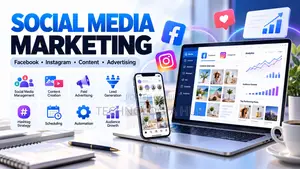 Social Media Marketing | Facebook, Instagram TikTok