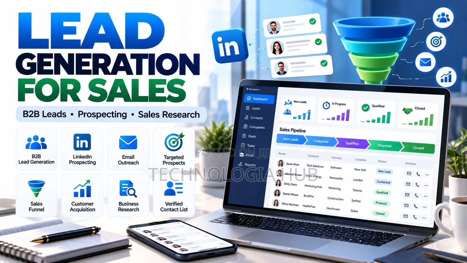 Lead Generation Services | Qualified Leads for Sales