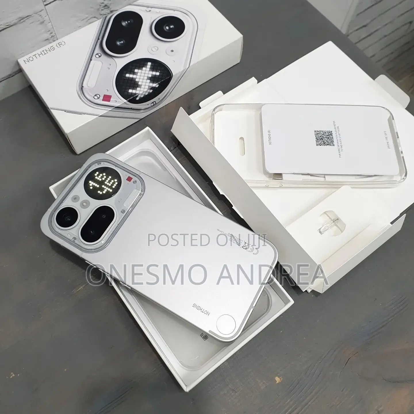 New Nothing Phone 4a Pro 256 GB Silver
