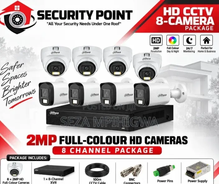 CCTV Camera 8 Za Dahua (Full Colour Day Night) -
