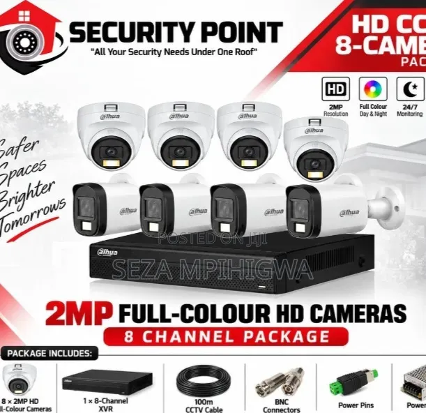 CCTV Camera 8 Za Dahua (Full Colour Day Night) -