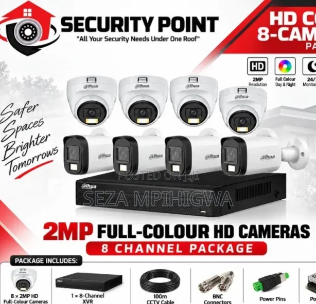 CCTV Camera 8 Za Dahua (Full Colour Day Night) -