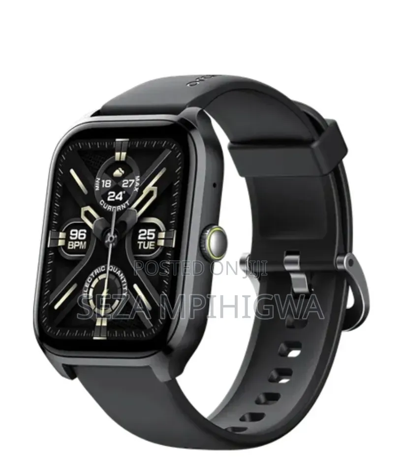 Smartwatch (Bluetooth Call Health Monitoring) - Rangi Nyeusi
​Maele