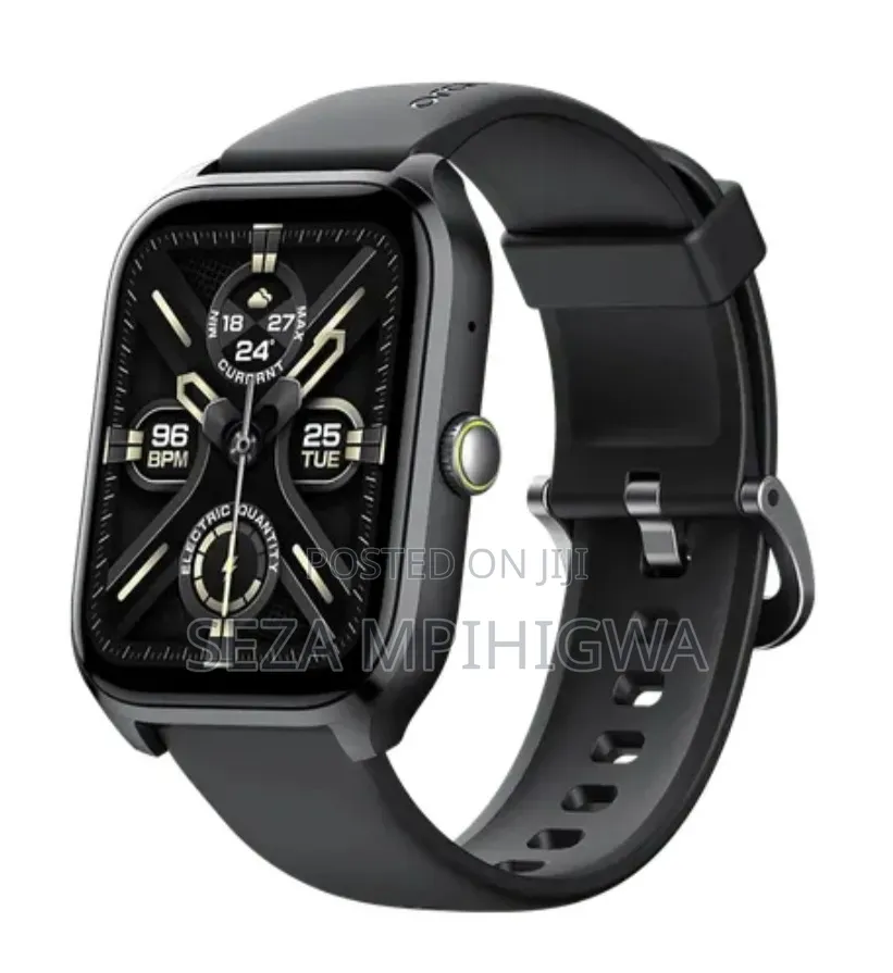 Smartwatch (Bluetooth Call Health Monitoring) - Rangi Nyeusi
​Maele