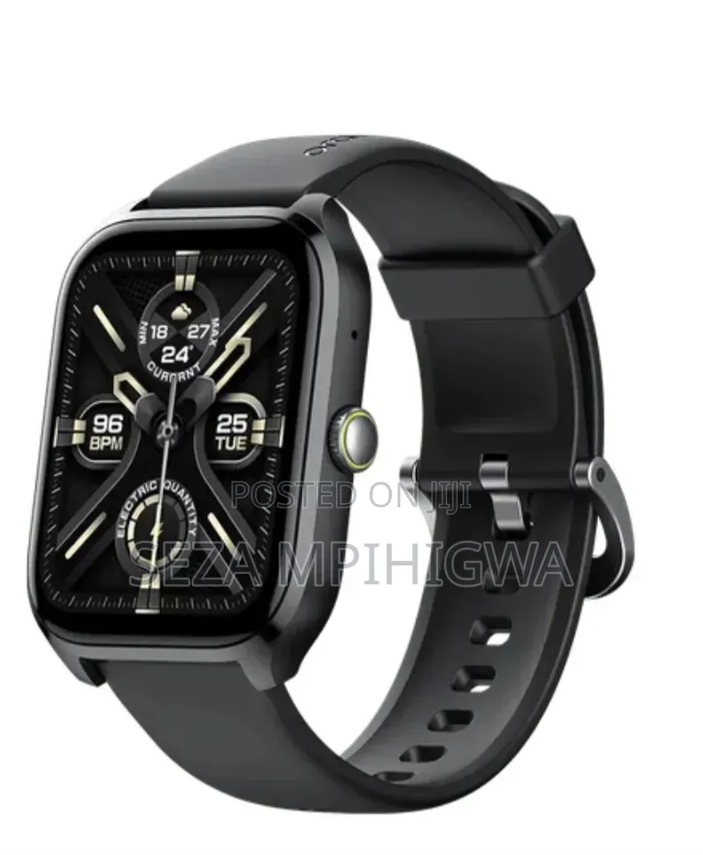 Smartwatch (Bluetooth Call Health Monitoring) - Rangi Nyeusi
​Maele