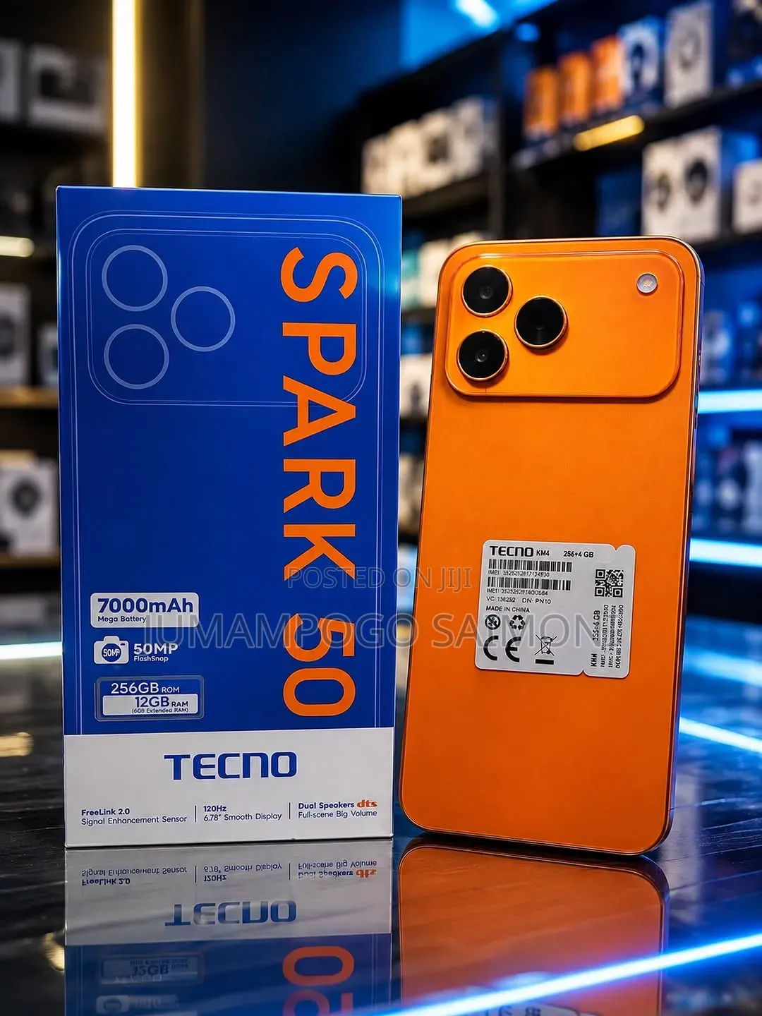 New Tecno Spark 50 Pro 256 GB Orange