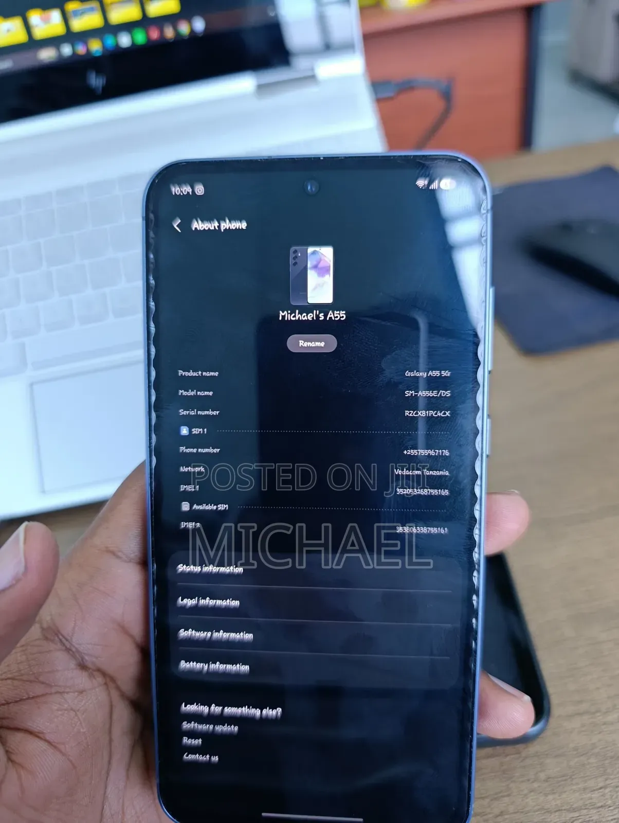 Samsung Galaxy A55 256 GB Blue