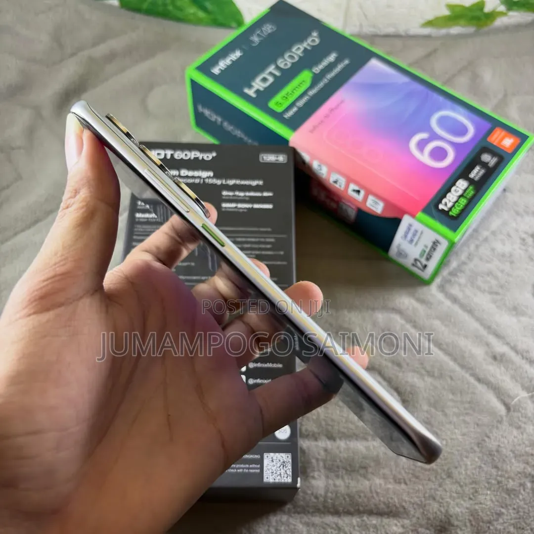 New Infinix Hot 60 Pro+ 256 GB White
