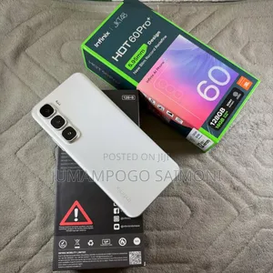 New Infinix Hot 60 Pro+ 256 GB White