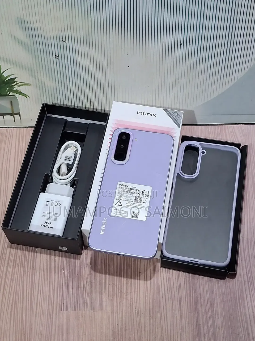 New Infinix Hot 70 Pro 5G+ 256 GB Gray