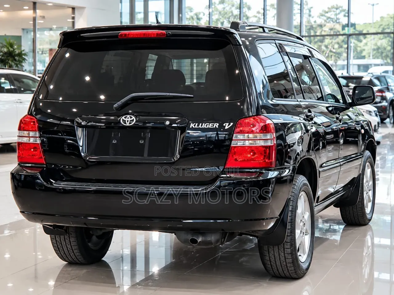 Toyota Kluger 2001 Black