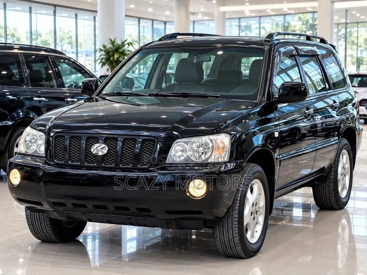 Toyota Kluger 2001 Black