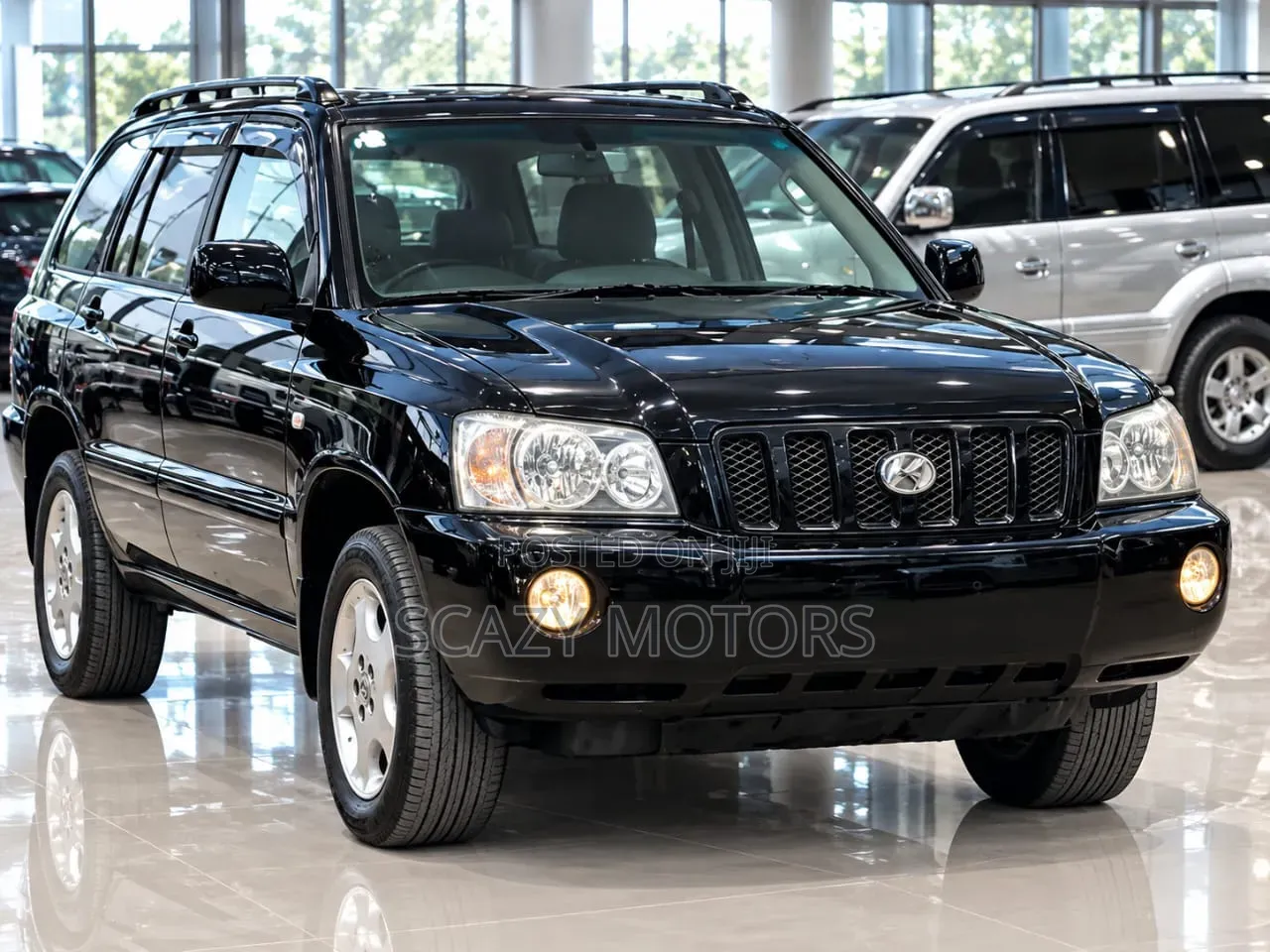 Toyota Kluger 2001 Black