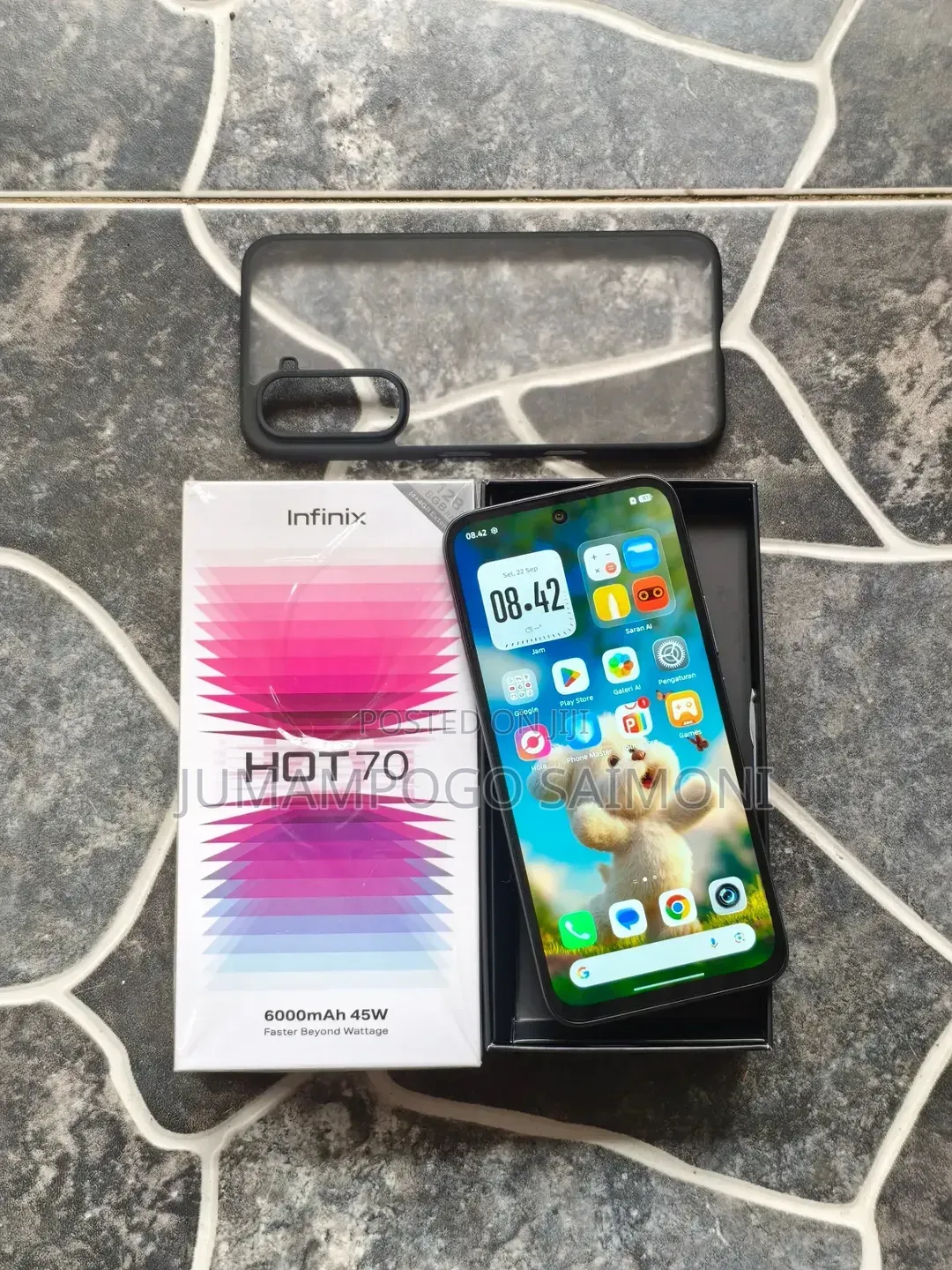 New Infinix Hot 70 Pro 5G+ 256 GB Black