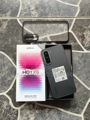 New Infinix Hot 70 Pro 5G+ 256 GB Black
