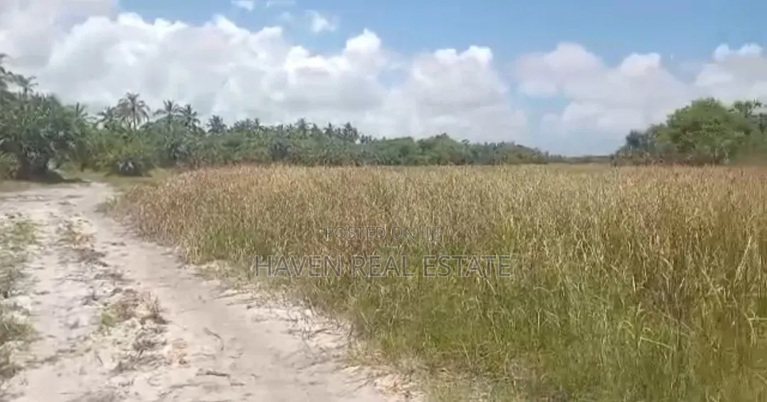 Beach Plot for Sale at Tanga Pangani