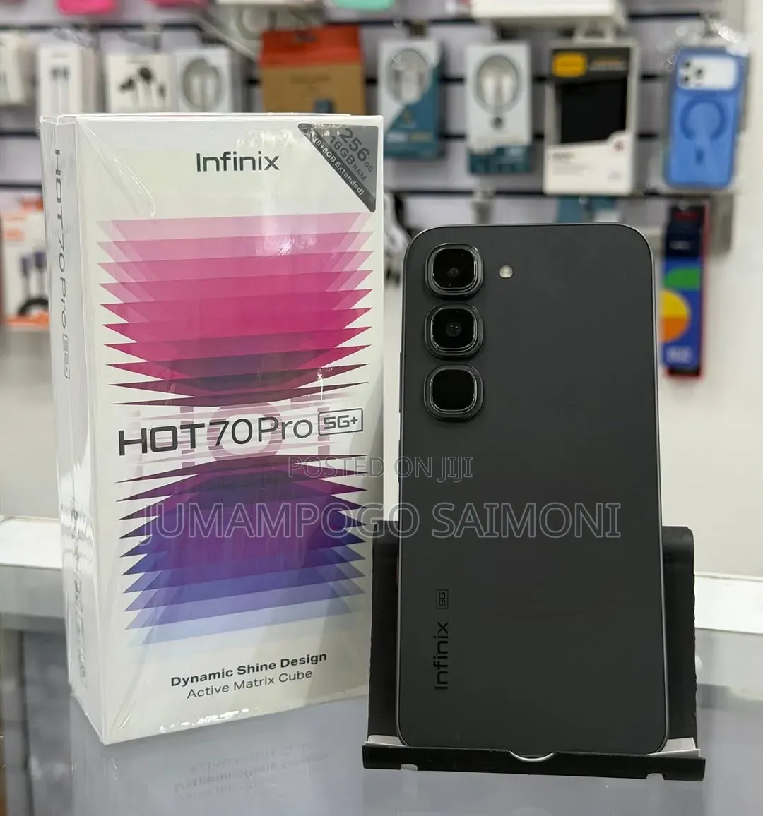 New Infinix Hot 70 Pro 256 GB Black