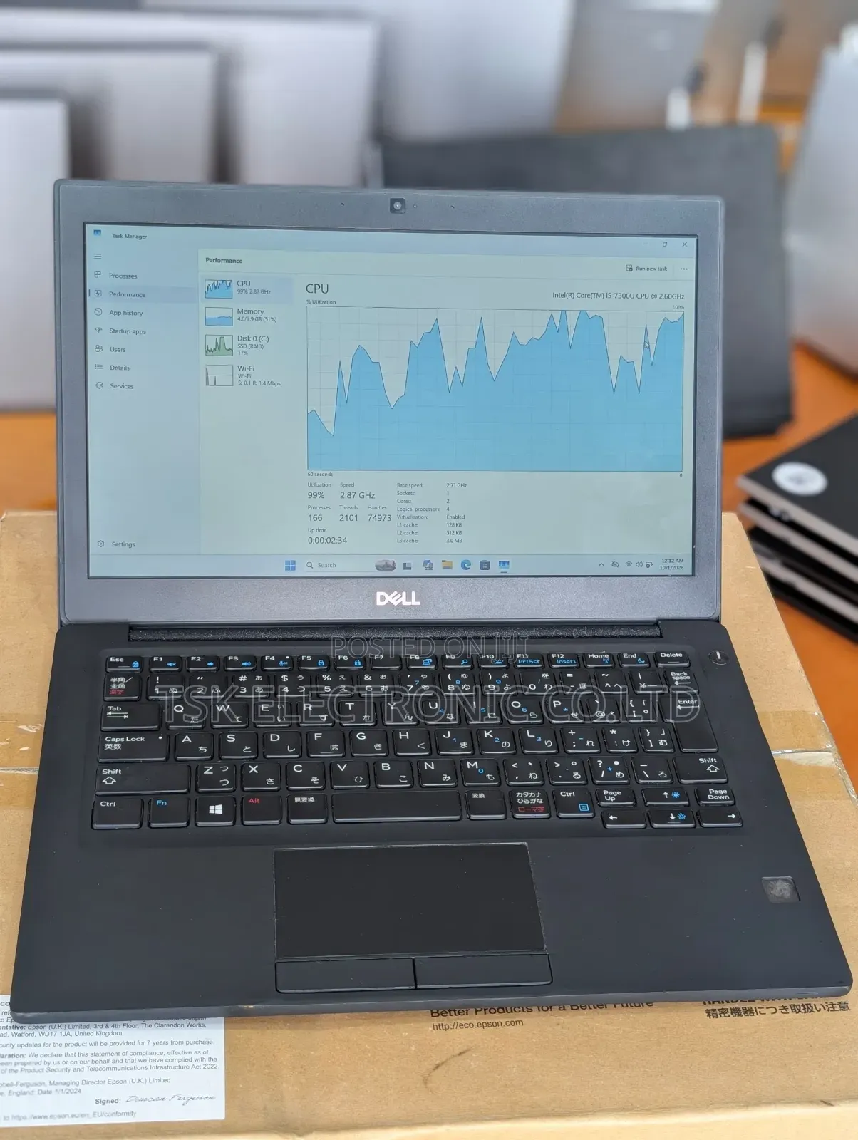 Laptop Dell Latitude 7280 8GB Intel Core i5 SSD 256GB