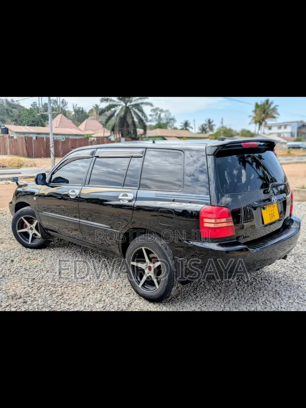 Toyota Kluger 2004 Black