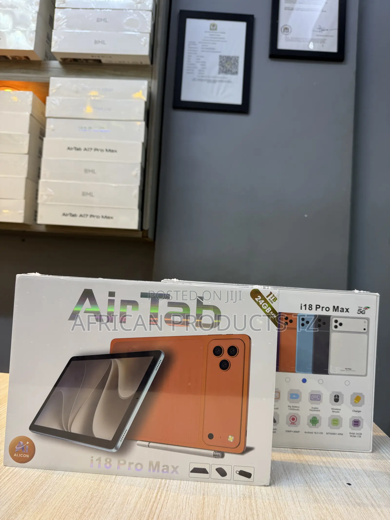 New AirTab 17 Pro Max 1 TB Orange