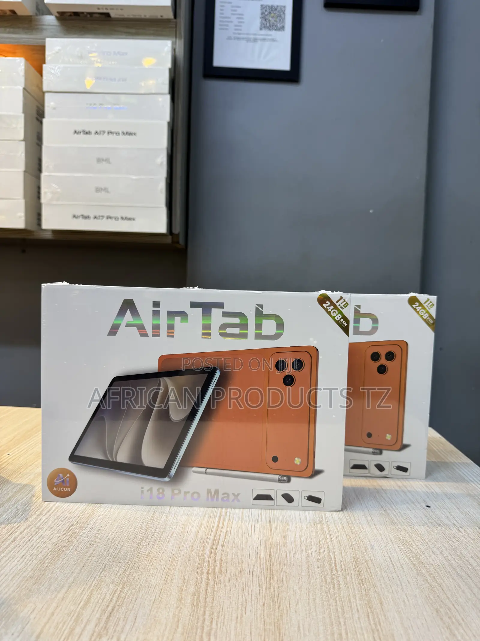 New AirTab 17 Pro Max 1 TB Orange