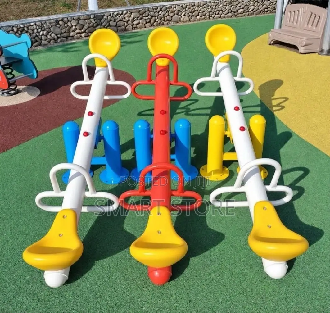 Commercial Seesaw 180cm × 50cm × 60cm – Sturdy Safe Play Equipment