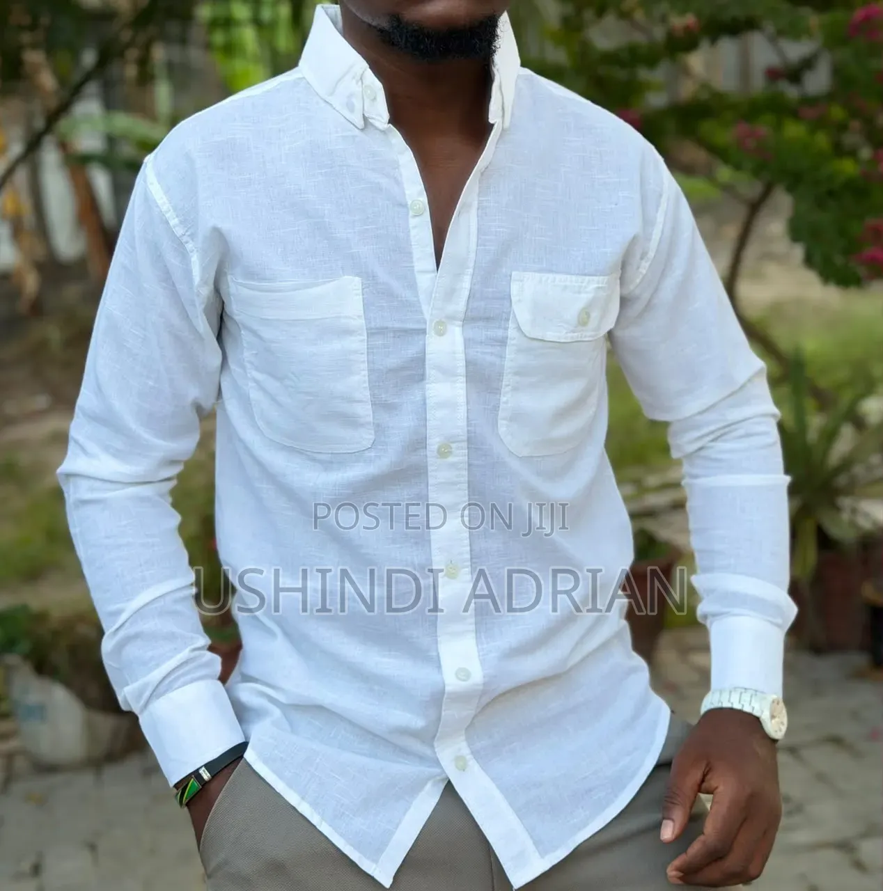 boss Aurenzo Linen Shirtsize: M • L • Xl • Xxlbei: TSH 35,000/=