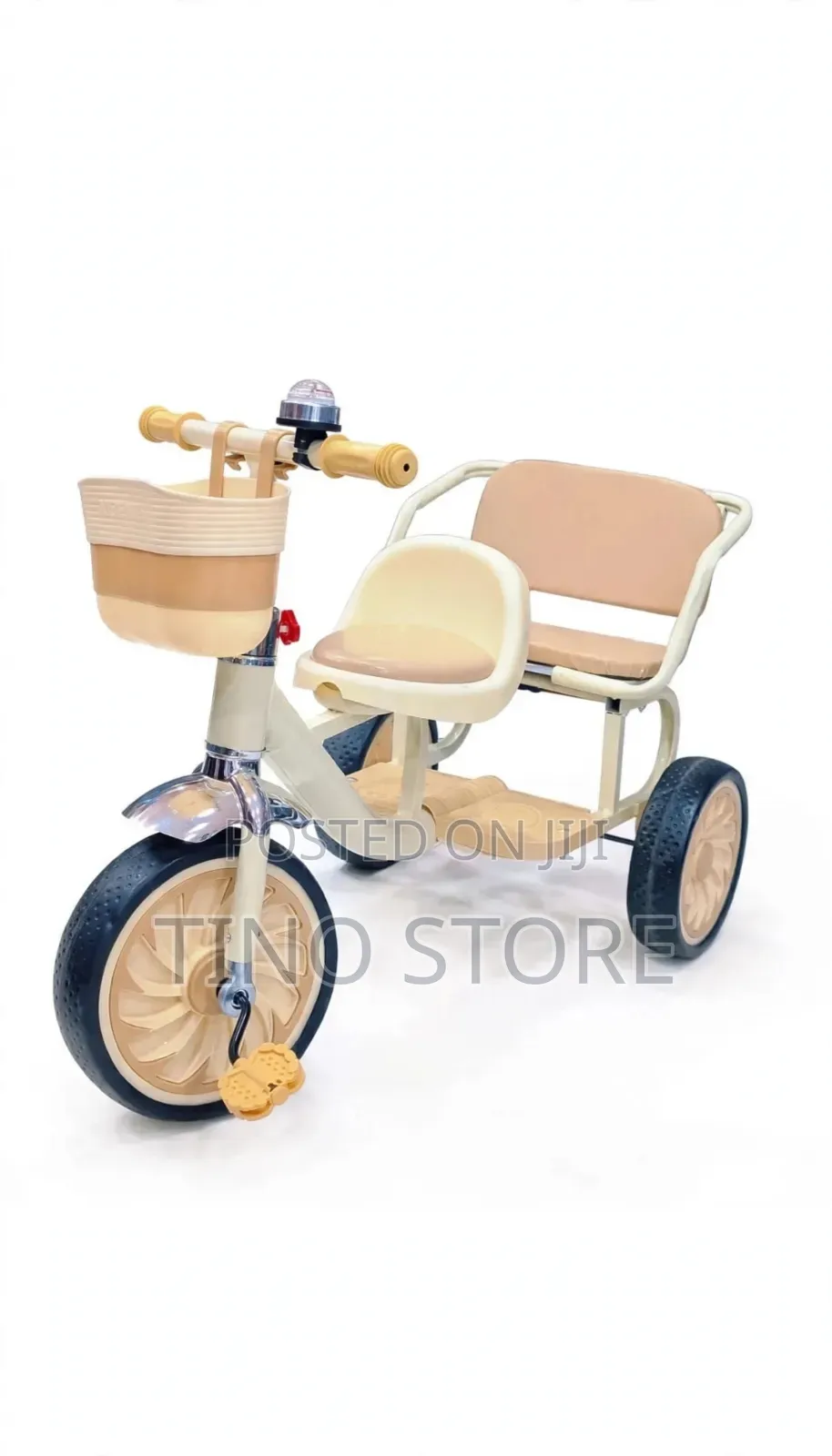 2 Seats Kids Tricycle
