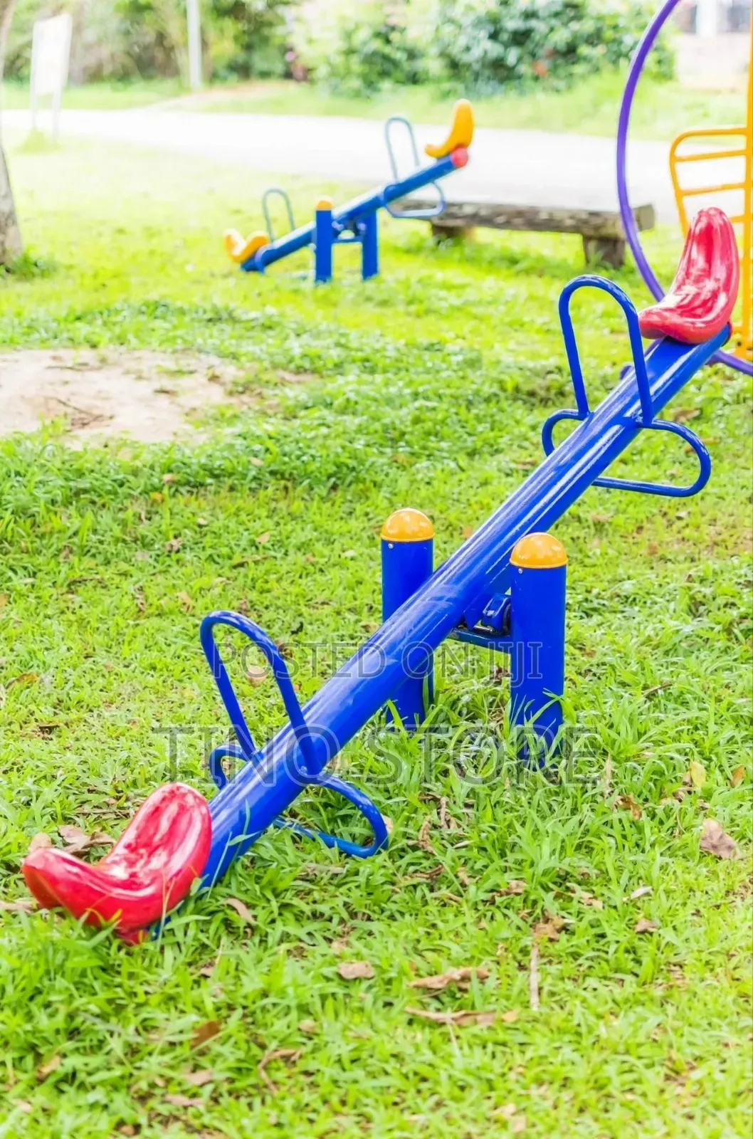 2 Seat Kid's Seesaw Heavy Duty