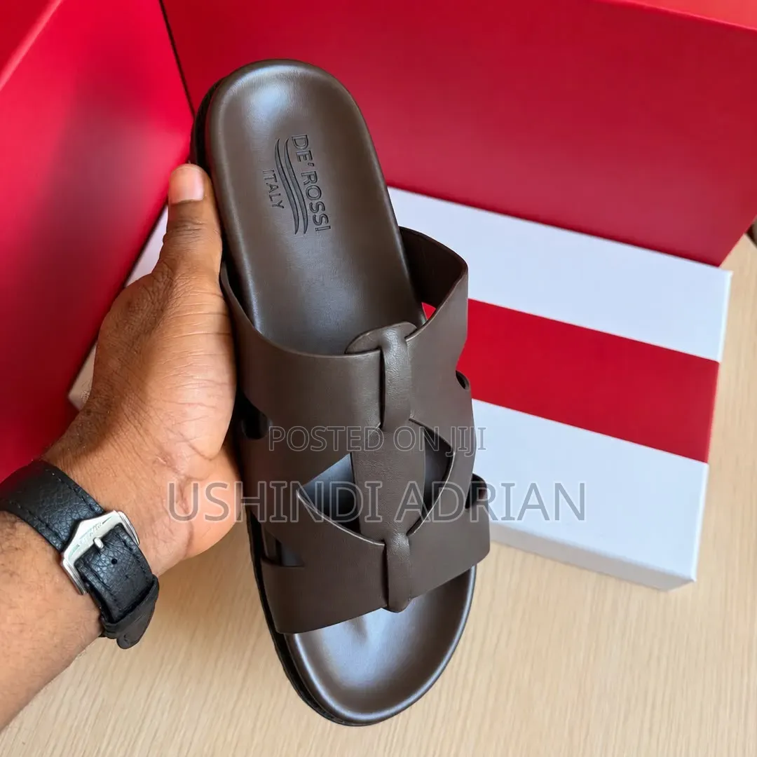de’rossi Velardo Men’s Sandalsmade in Italyfull Box