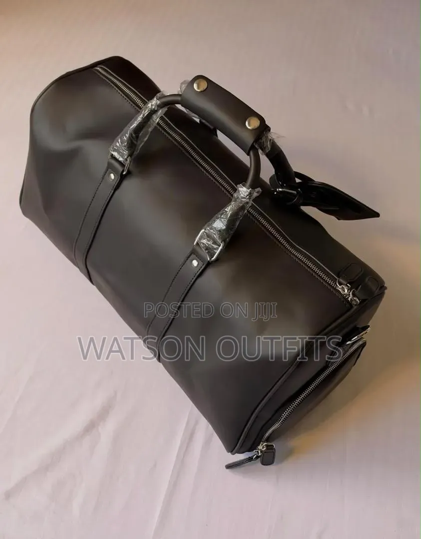 Travelling Bags Genuine Leather Materials 5 Colours