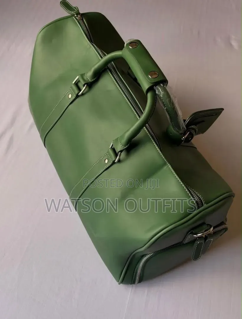 Travelling Bags Genuine Leather Materials 5 Colours